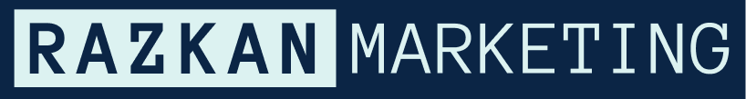 Razkan marketing logo without slogan